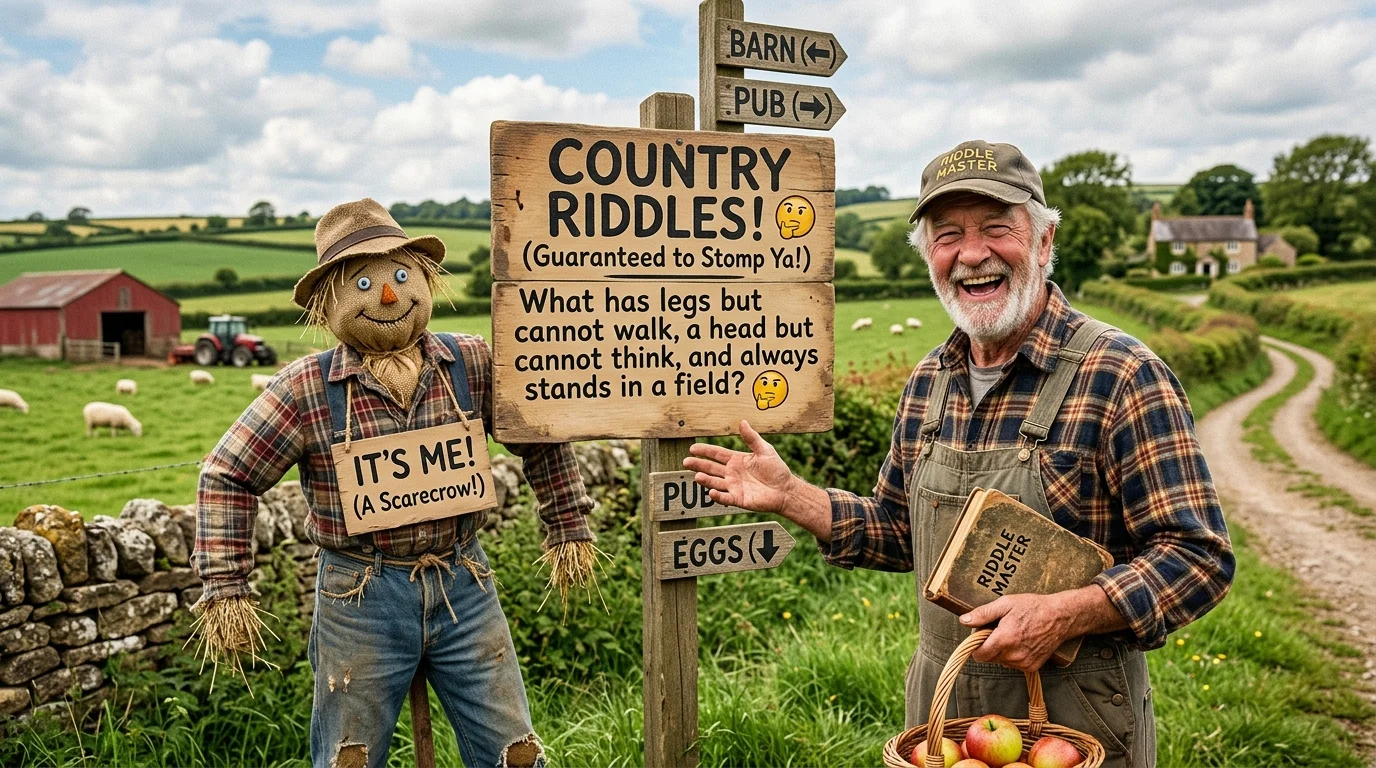 Country Riddles for Family Games