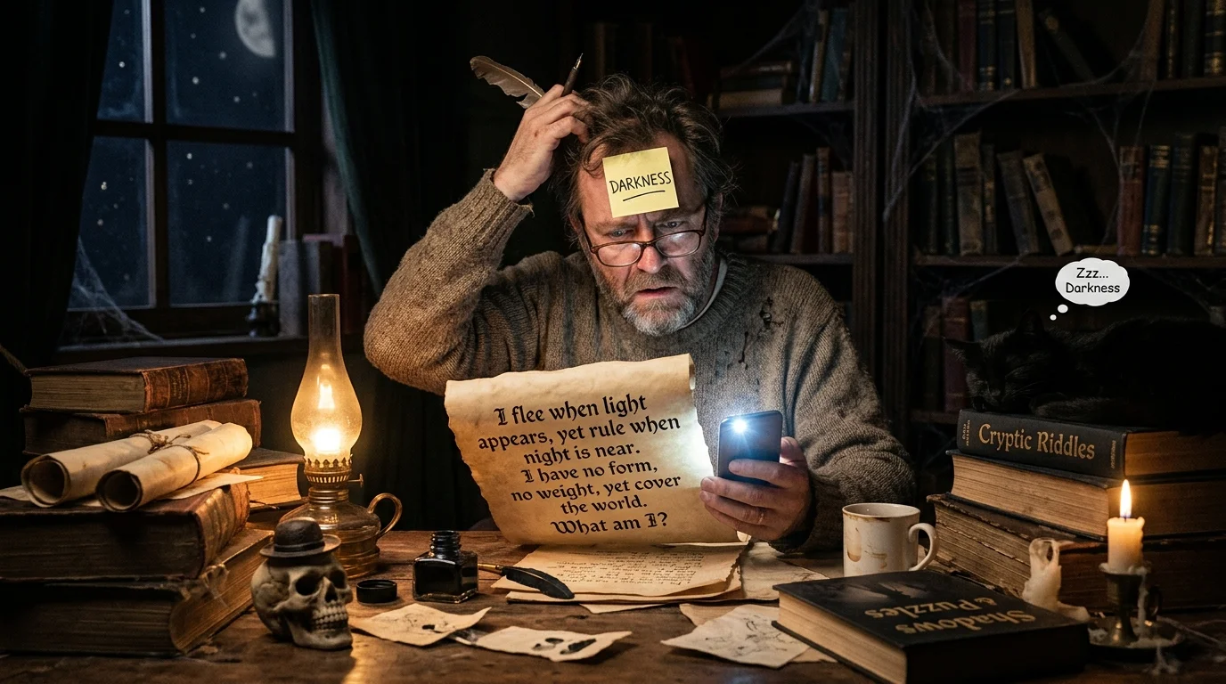 Darkness Riddles for Family Game Night