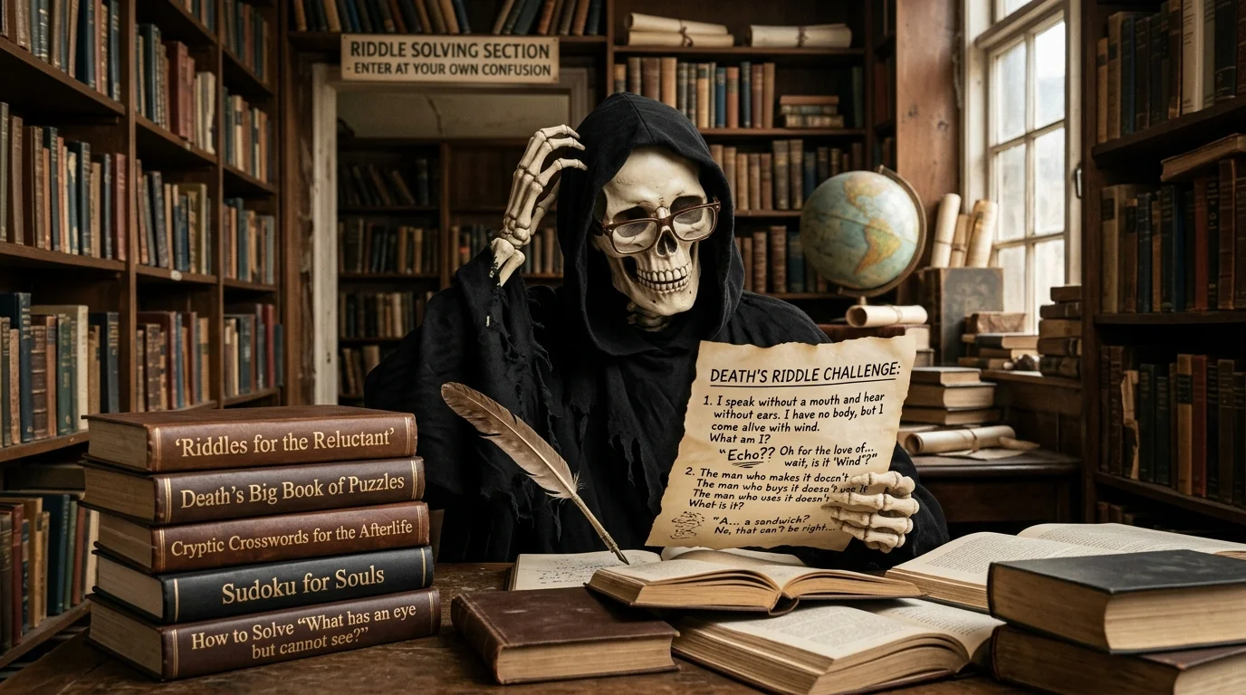 Death Riddles for Thoughtful Game Nights