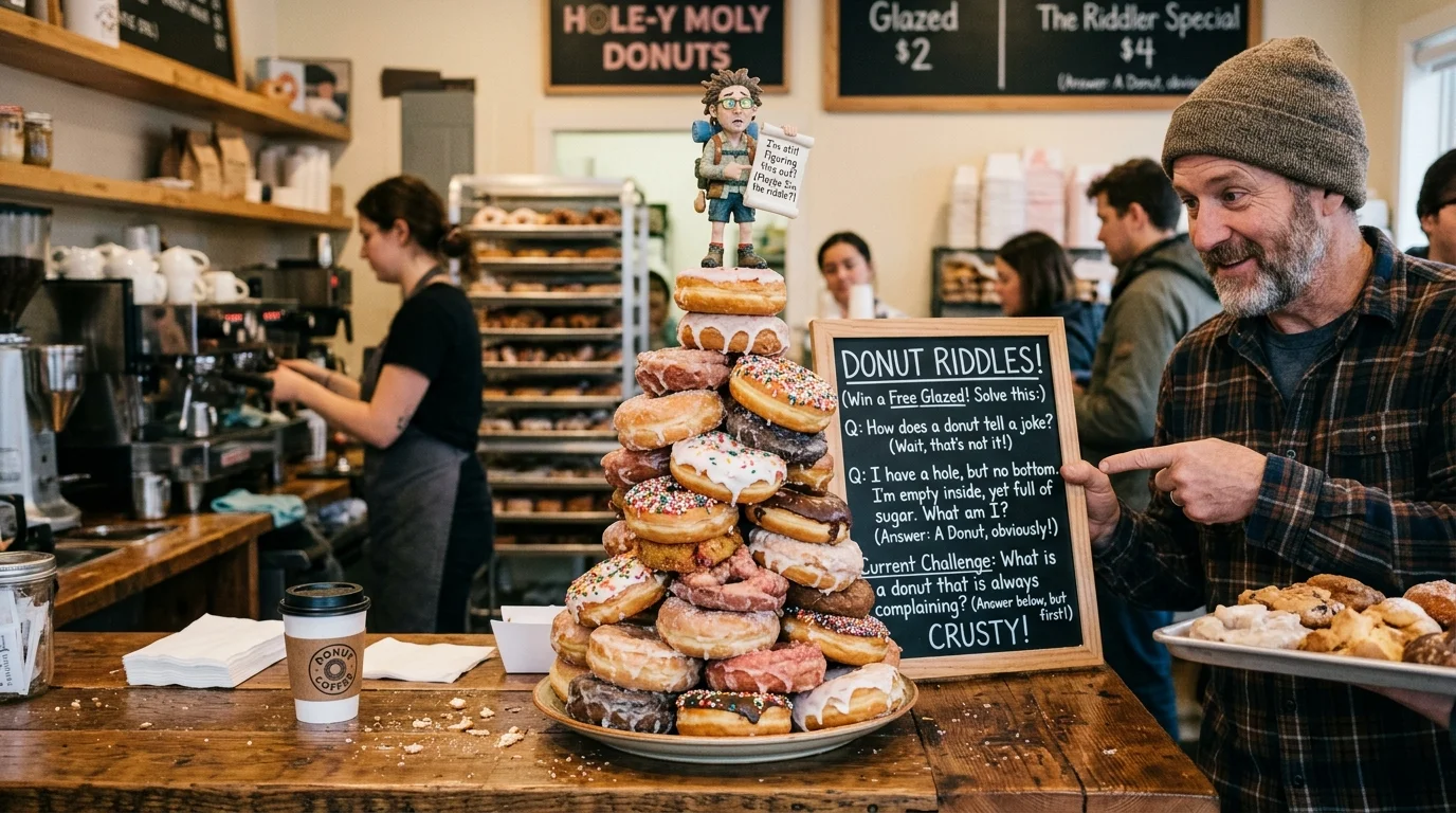 Donut Riddles for Parties and Family Games