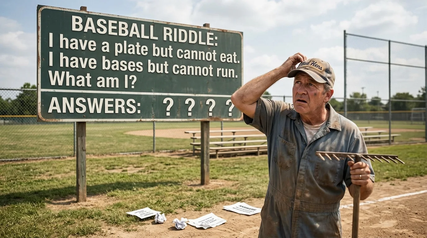 Easy Baseball Riddles for Kids
