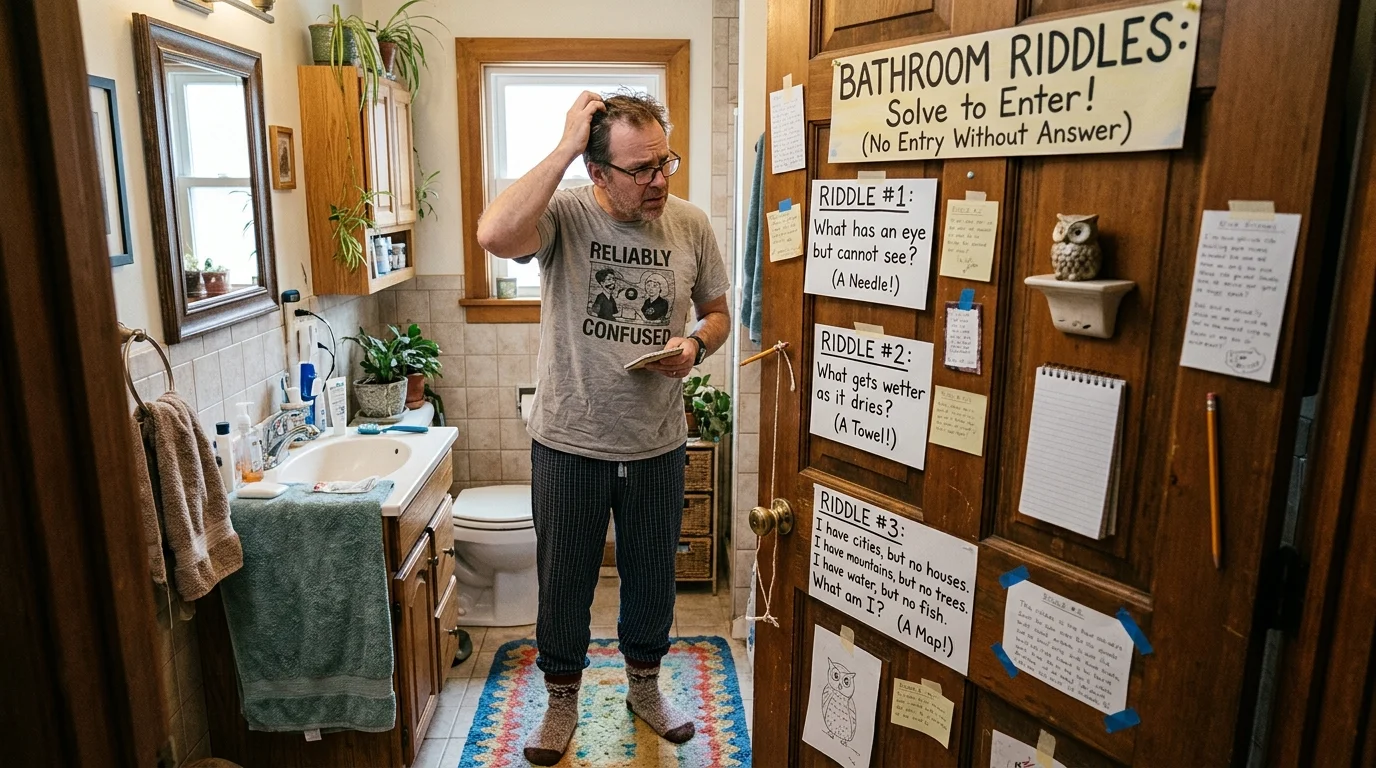 Bedroom Riddles for Family Games