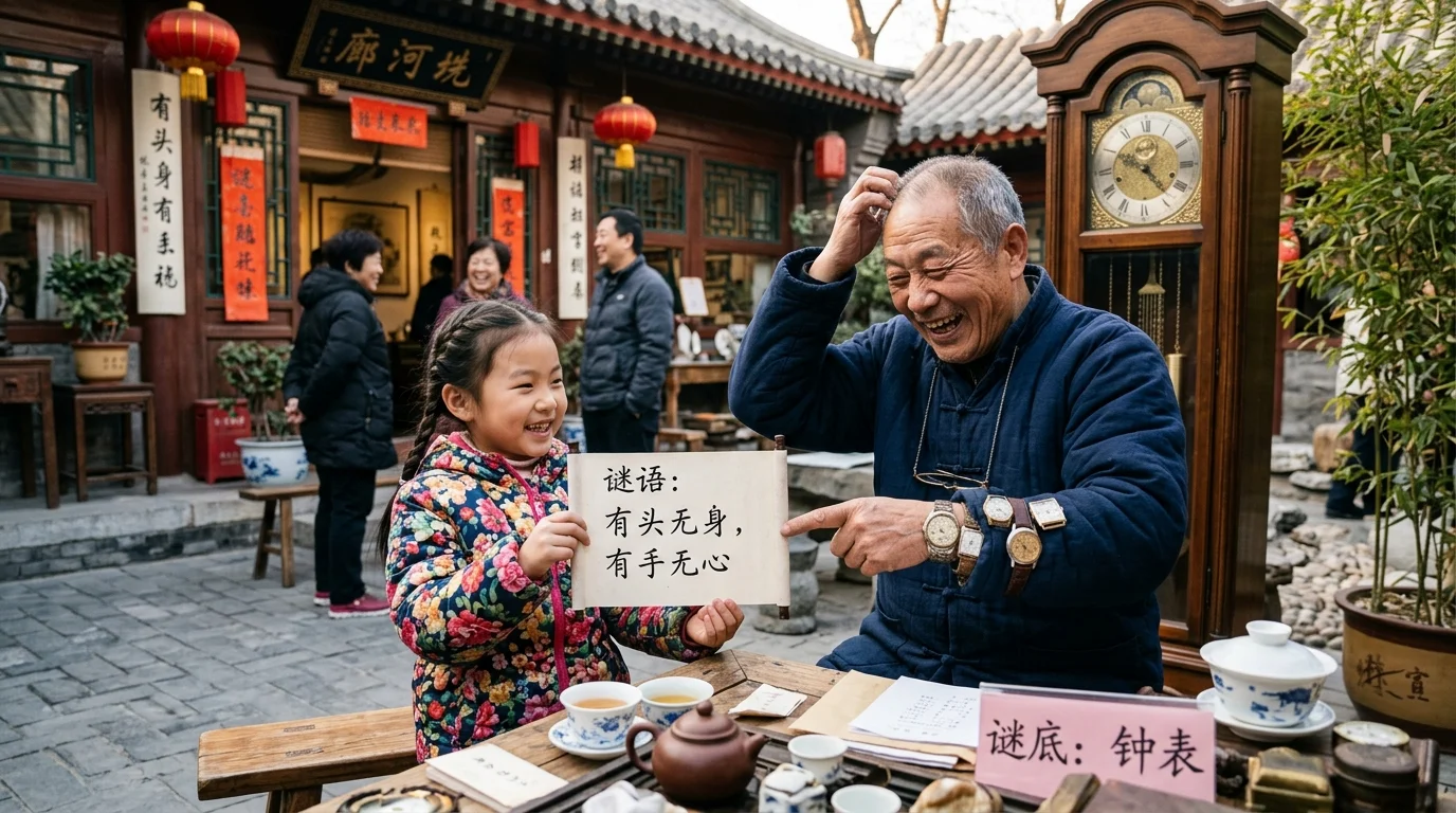 Easy Chinese Riddles for Kids