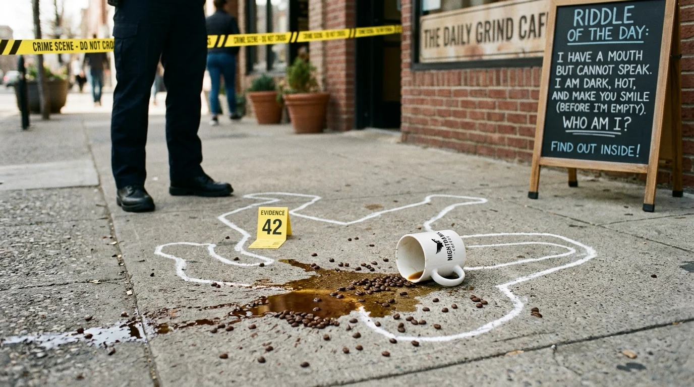 Easy Coffee Riddles for Kids