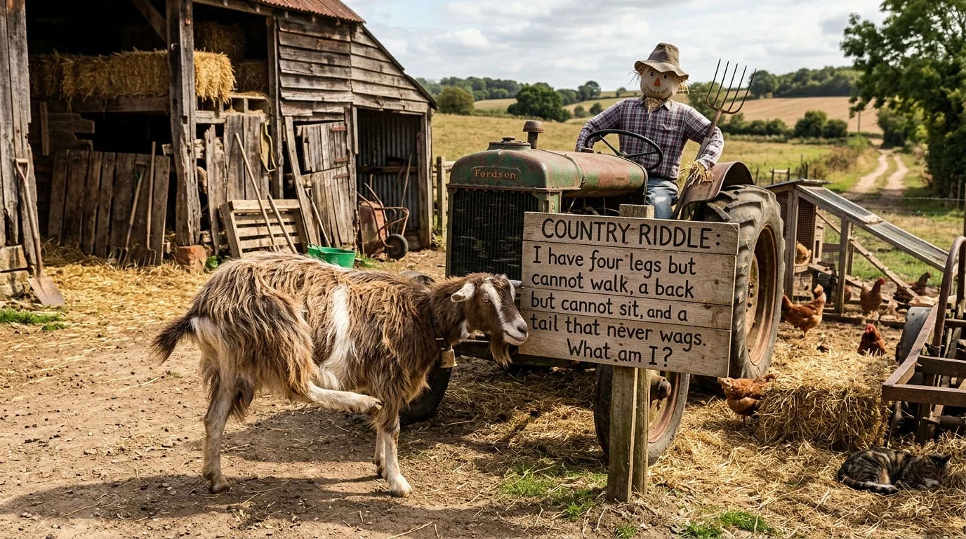 Easy Country Riddles for Kids