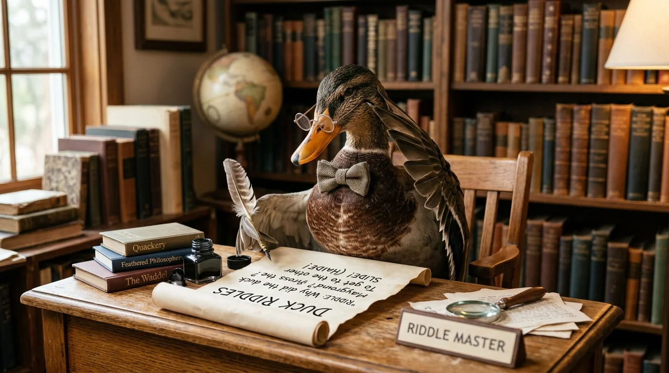Easy Duck Riddles for Kids