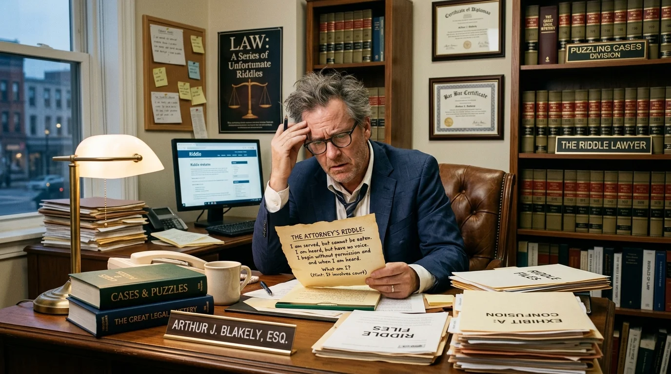 Easy Lawyer Riddles for Kids