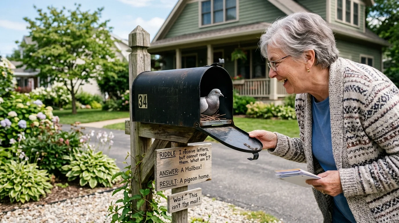 Easy Mailbox Riddles for Kids