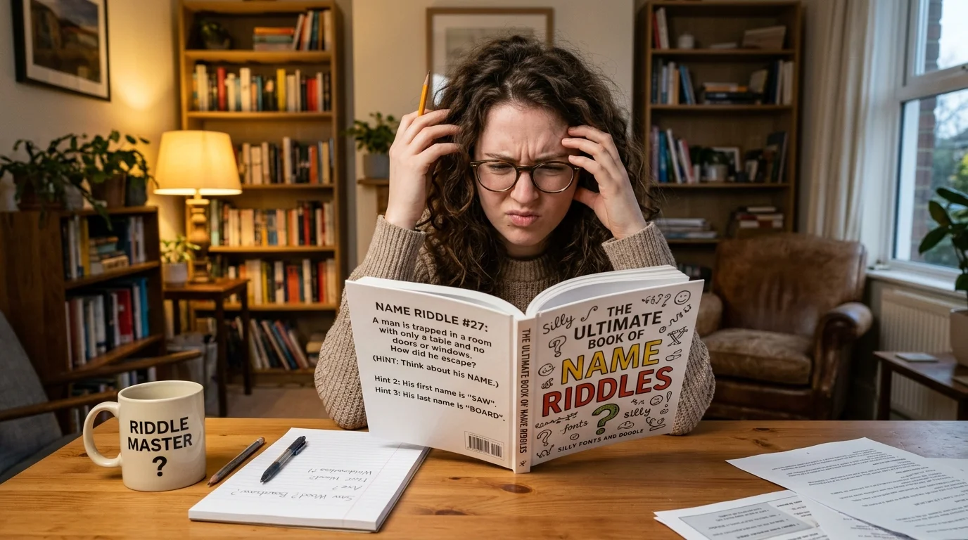Easy Name Riddles for Kids