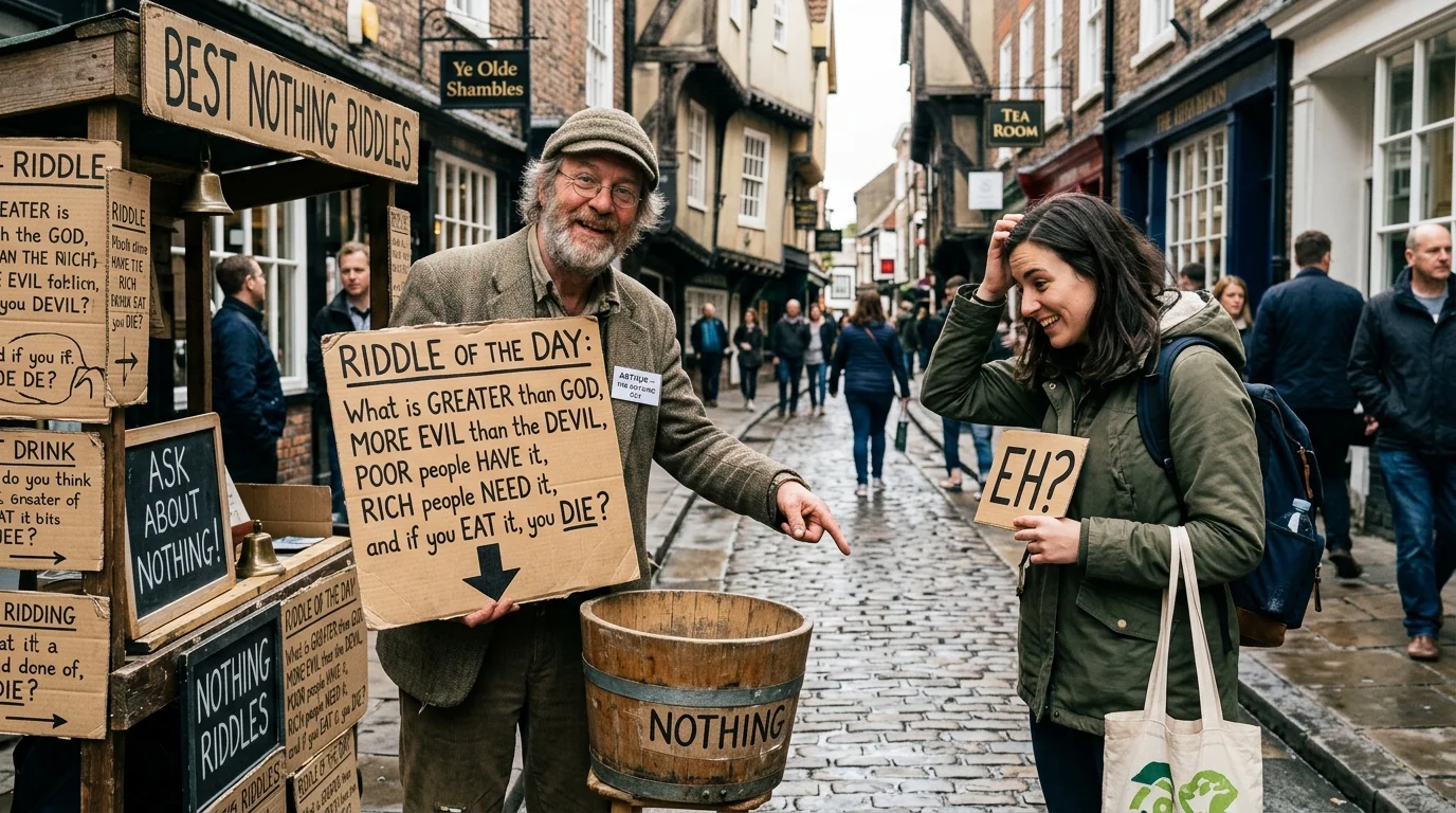 Easy Nothing Riddles for Kids