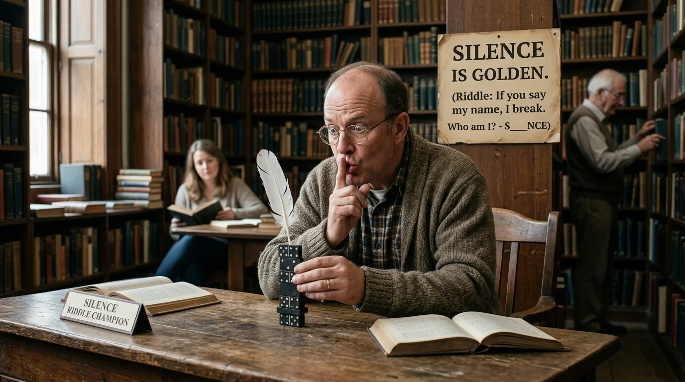 Easy Silence Riddles for Kids