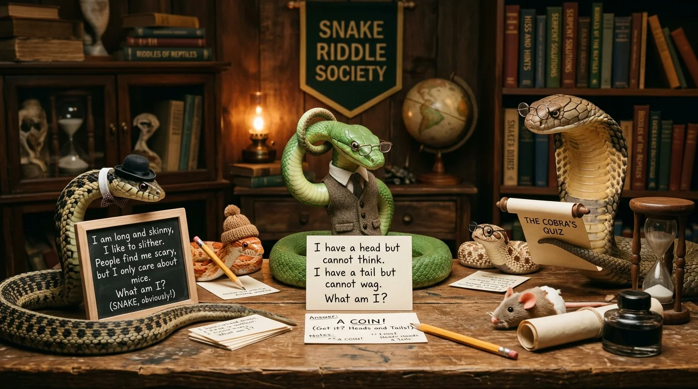 Easy Snake Riddles for Kids