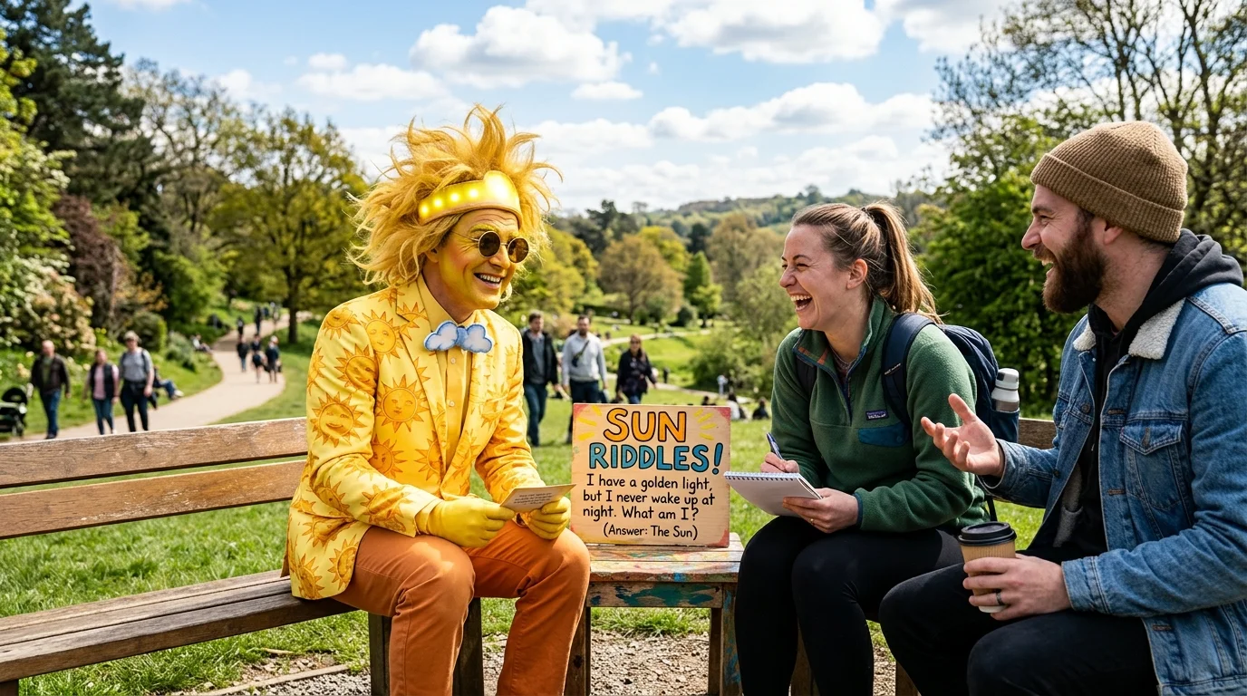 Easy Sun Riddles for Kids