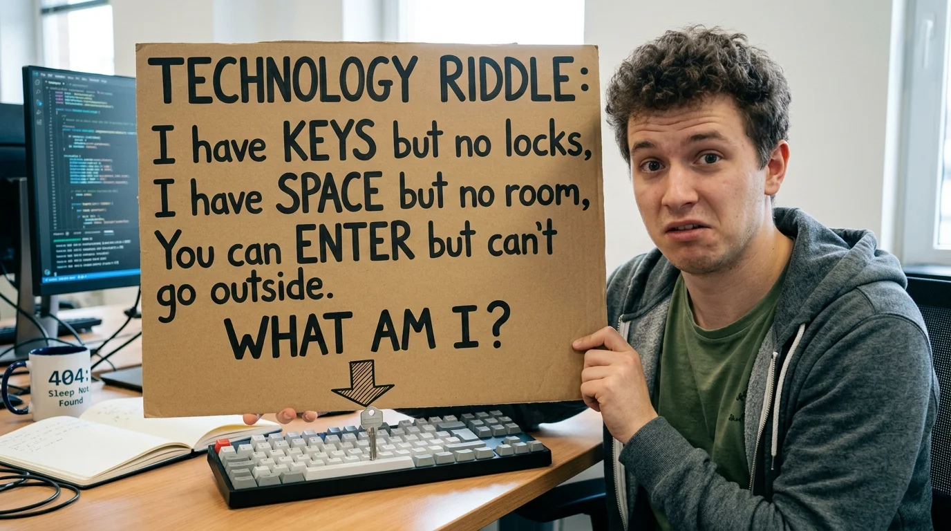 Easy Technology Riddles for Kids