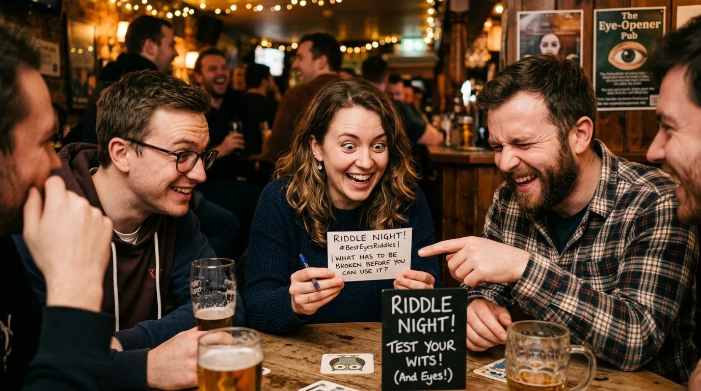 Eye Riddles for Teachers and Classrooms