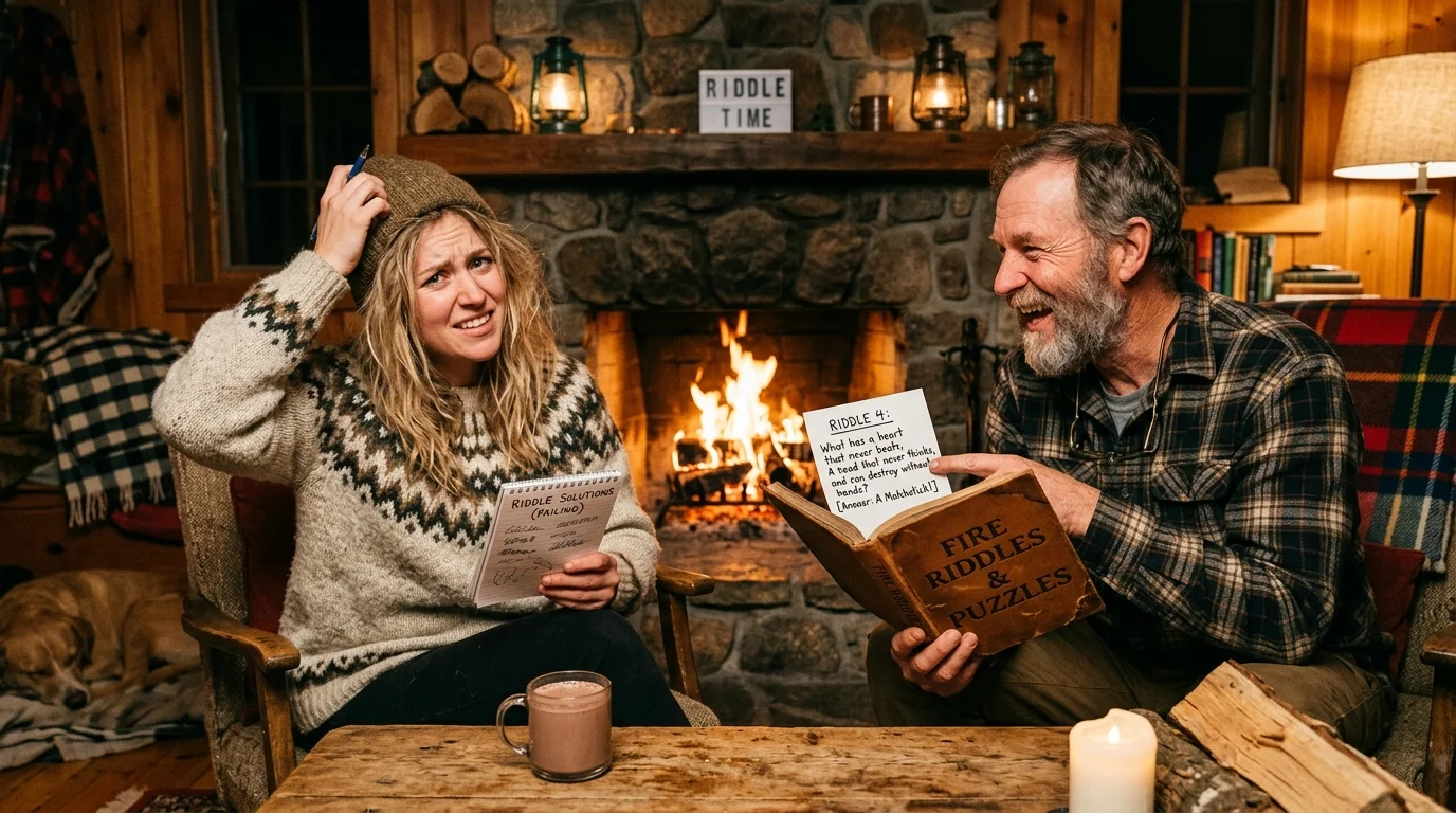 Fire Riddles for Family Game Night