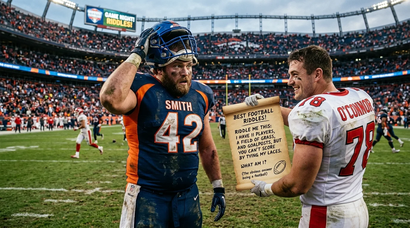 Football Riddles for Family Games