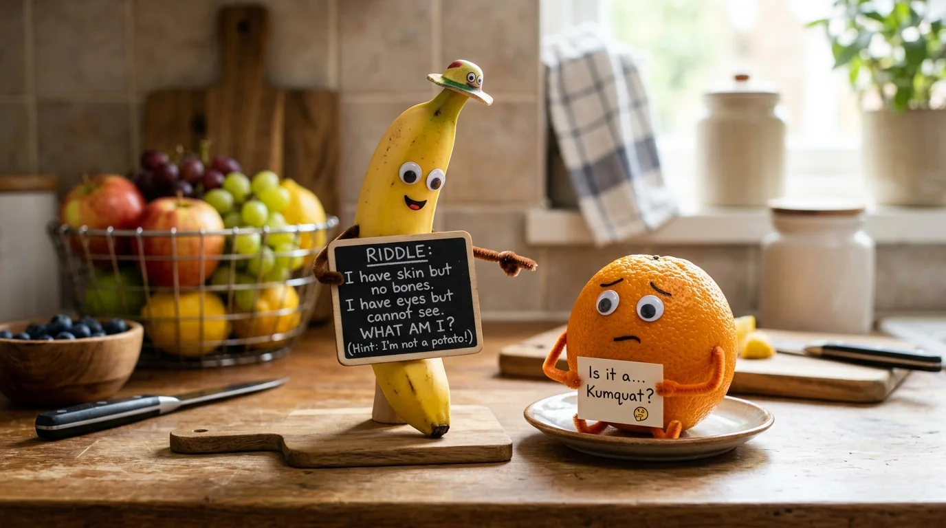 Fruit Riddles for Family Game Night