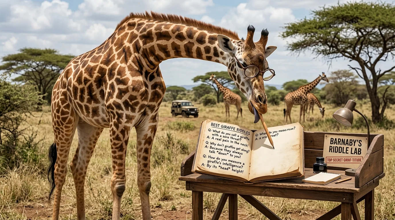 Giraffe Riddles for Teachers and Classrooms