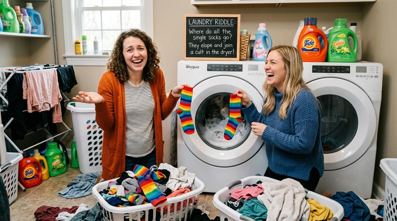 Laundry Riddles for Family Games