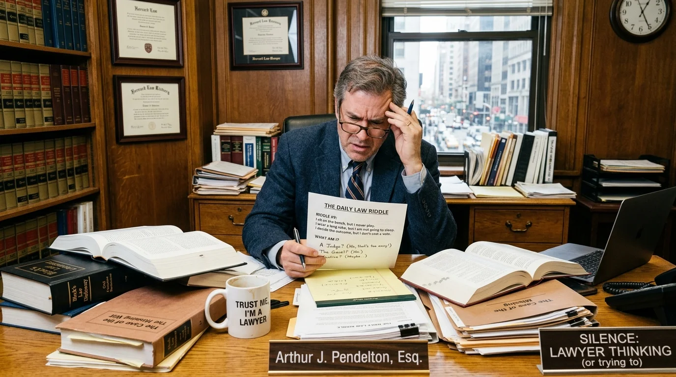 Lawyer Riddles for Family Games
