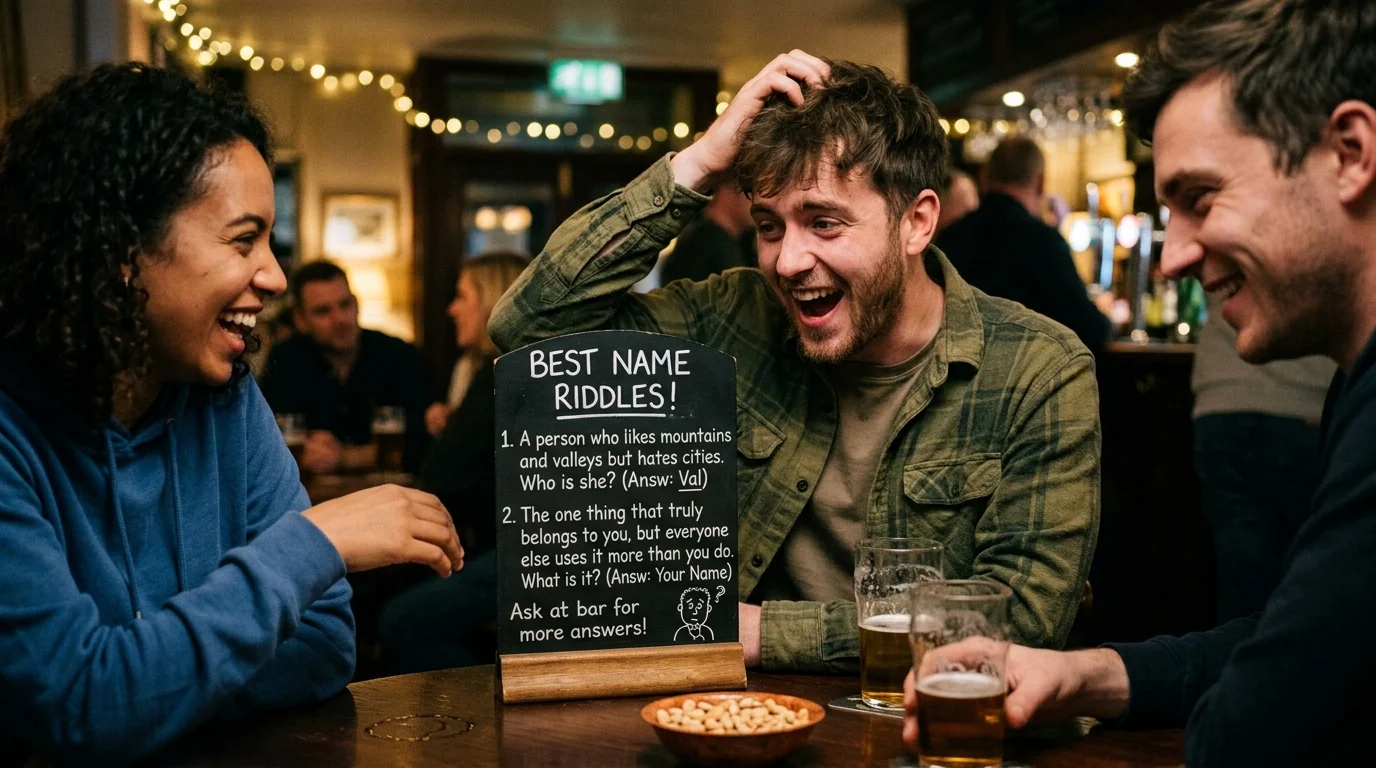 Name Riddles for Family Games