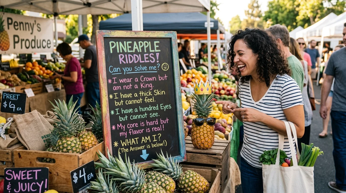 Pineapple Riddles for Family Games