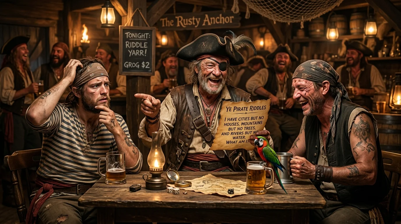 Pirate Riddles for Family Game Night