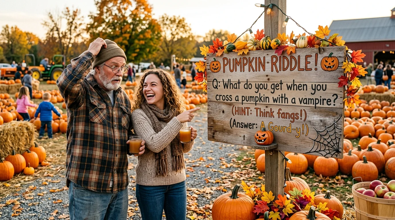Pumpkin Riddles for Family Game Night