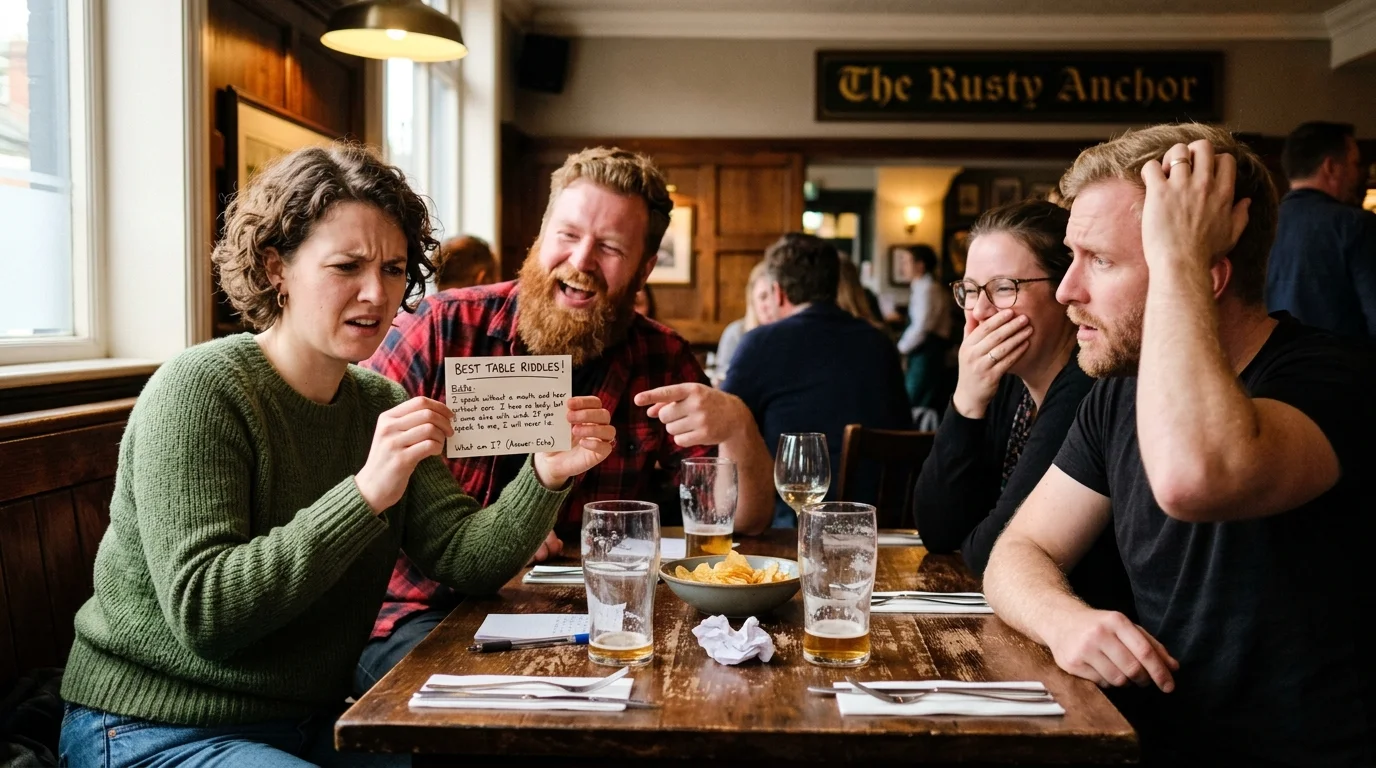 Table Riddles for Family Games