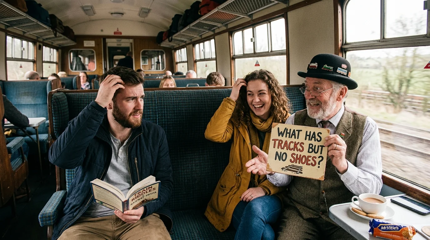 Train Riddles for Family Game Night