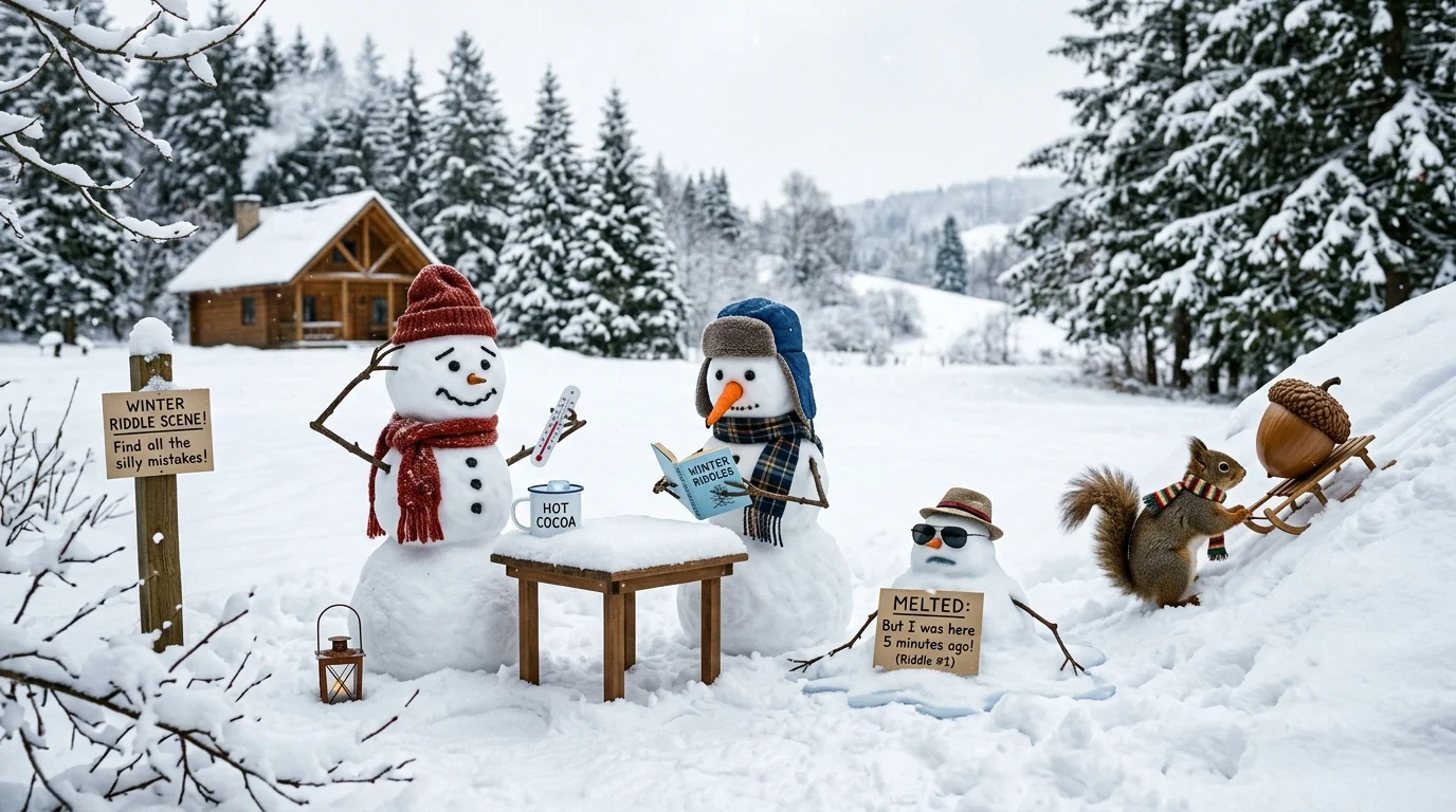 Winter Riddles for Family Games