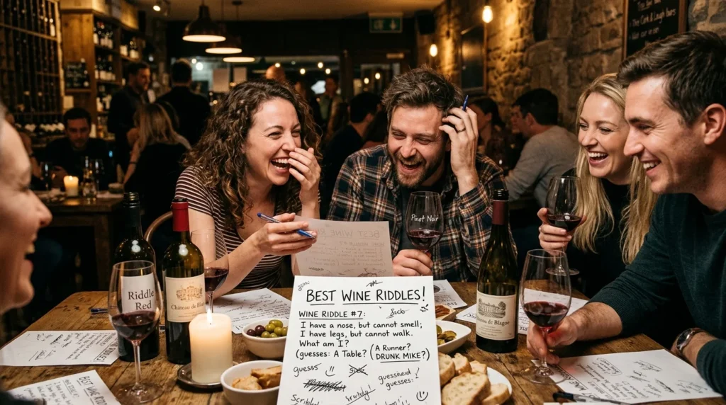 best wine riddles